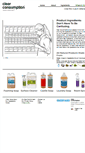 Mobile Screenshot of clearconsumption.com